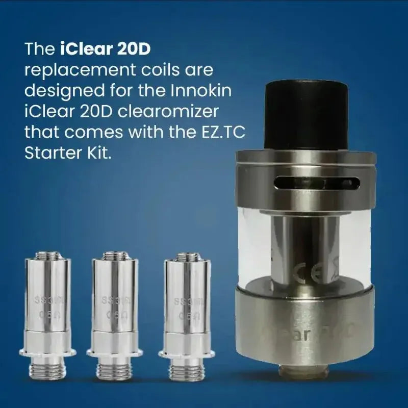 Innokin iClear 20D Replacement Vape Coils | £5.95 | bearsvapes.co.uk