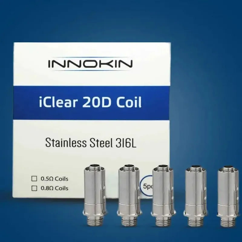 Innokin iClear 20D Replacement Vape Coils | £5.95 | bearsvapes.co.uk