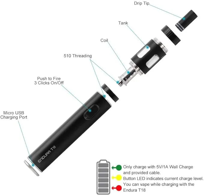 Innokin Endura T18E Vape Starter Kit | bearsvapes.co.uk