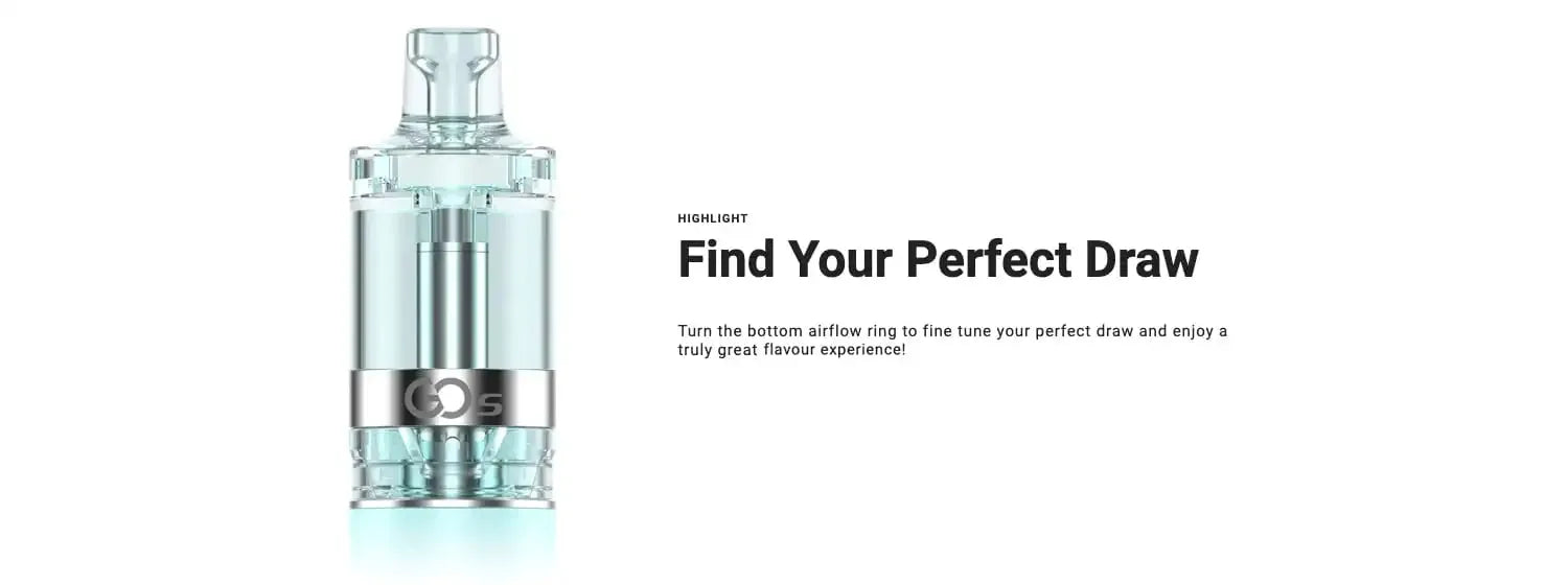 Innokin Go S Disposable MTL Vape Tank 2ml 1.6ohm | bearsvapes.co.uk