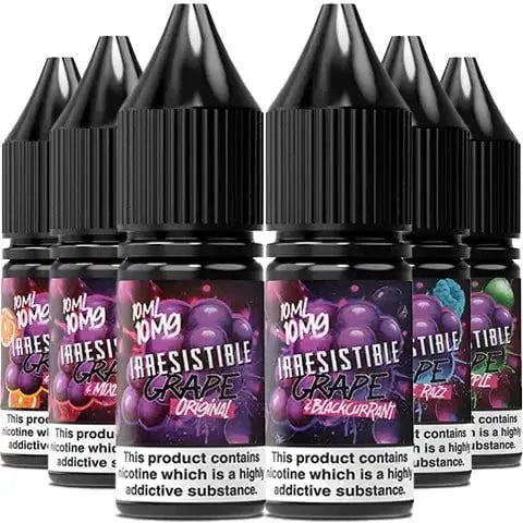 grape vape juice uk Irresistible Grape Nic Salts 4 For The Price Of 3 | bearsvapes.co.uk