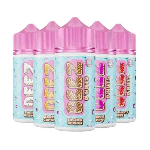 DEEZ Dnuts Shortfill 100ml 5 for 4 Offer | bearsvapes.co.uk