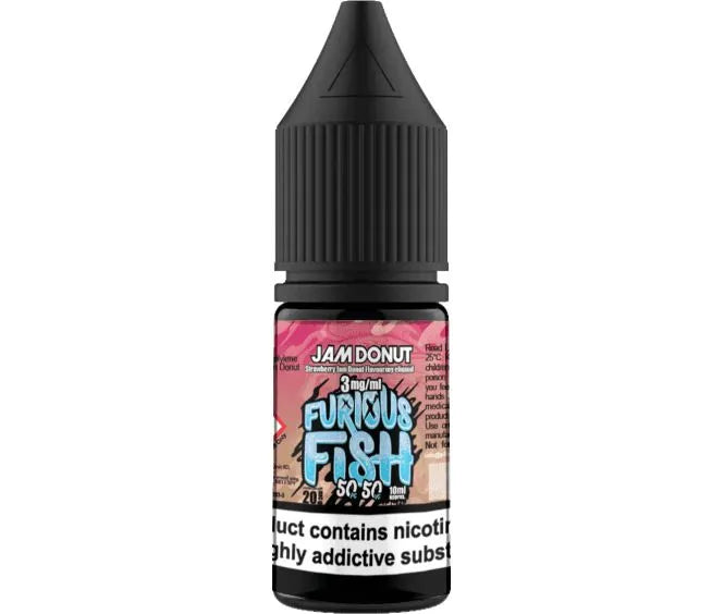 Furious Fish Jam Donut 50-50 e-liquid 4 for 3 | bearsvapes.co.uk