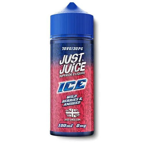 Just Juice Wild Berries Aniseed on Ice Shortfill | bearsvapes.co.uk