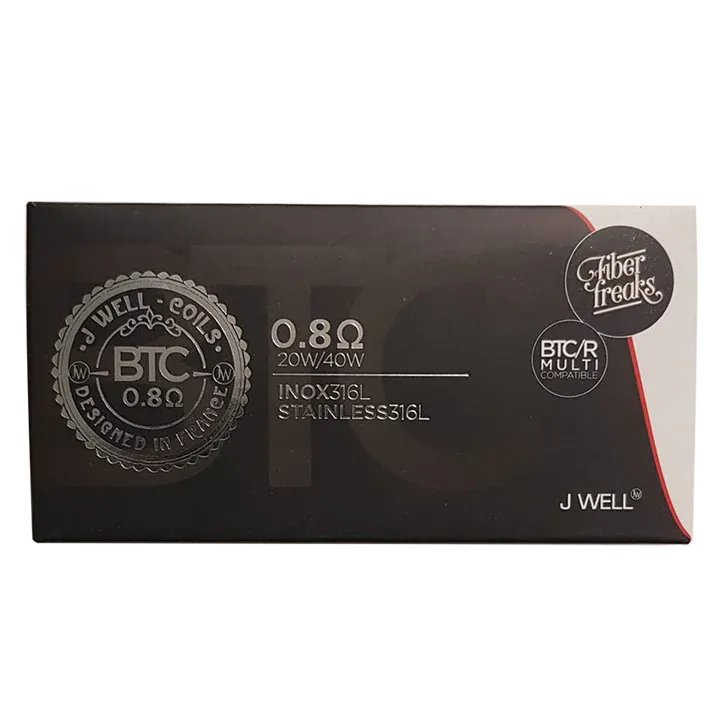 J-well BTC Replacement Vape Coils 5pk | bearsvapes.co.uk