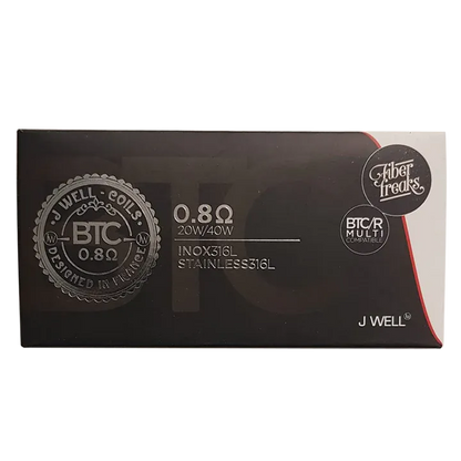 J-well BTC Replacement Vape Coils 5pk | bearsvapes.co.uk