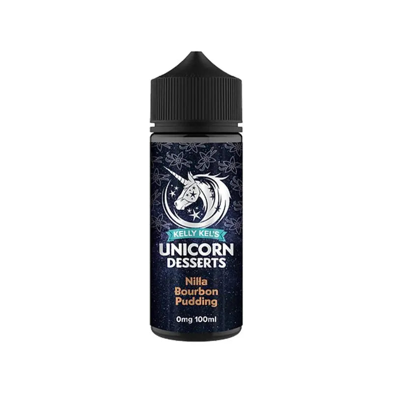 Unicorn Desserts Nilla Bourbon Pudding Shortfill | bearsvapes.co.uk