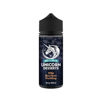 Unicorn Desserts Nilla Bourbon Pudding Shortfill | bearsvapes.co.uk