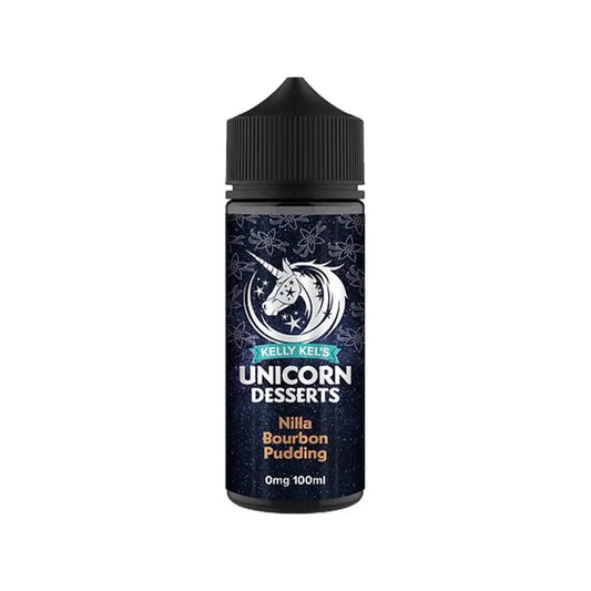 Unicorn Desserts Nilla Bourbon Pudding Shortfill | bearsvapes.co.uk