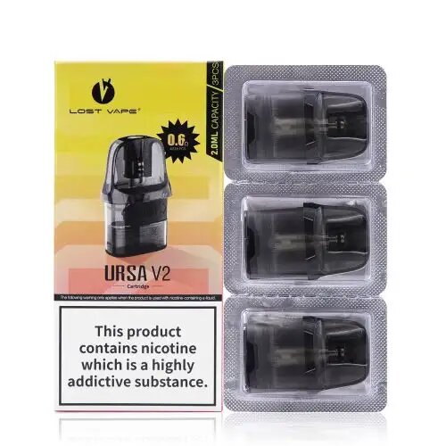 Lost Vape Ursa V2 Replacement Pods | ONLY £8.95  | bearsvapes.co.uk