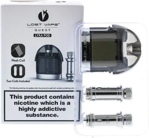 Lost Vape Lyra Replacement Pod & 2 Coils | bearsvapes.co.uk - Bear's Vapes Lost Vape Lyra Replacement Pod & 2 Coils | bearsvapes.co.uk - Bear's Vapes