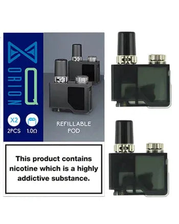 Lost Vape Orion Q 1.0ohm Replacement Pods 2pk | bearsvapes.co.uk - Bear's Vapes Lost Vape Orion Q 1.0ohm Replacement Pods 2pk | bearsvapes.co.uk - Bear's Vapes