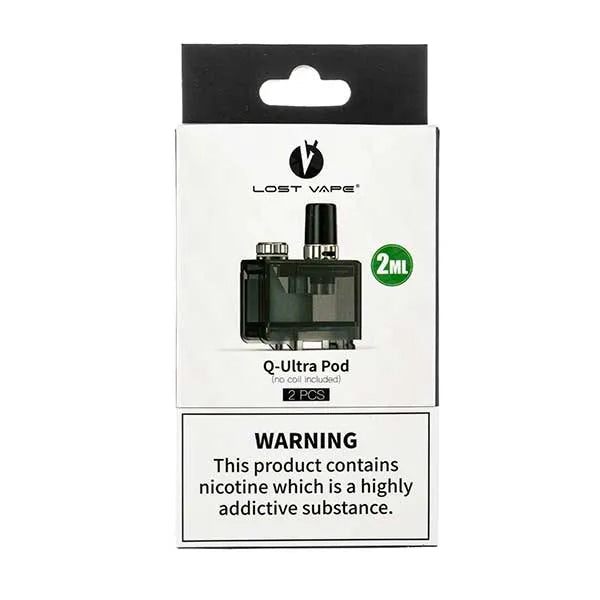 Lost Vape Q-Ultra Pods (no coil included) 2ml/2pcs | bearsvapes.co.uk - Bear's Vapes Lost Vape Q-Ultra Pods (no coil included) 2ml/2pcs | bearsvapes.co.uk - Bear's Vapes