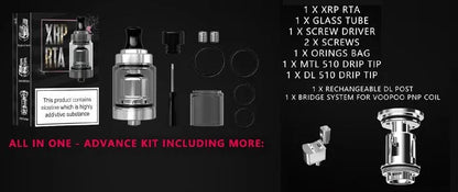 Mechlyfe x Fallout Vape XRP RTA Advanced Kit | bearsvapes.co.uk
