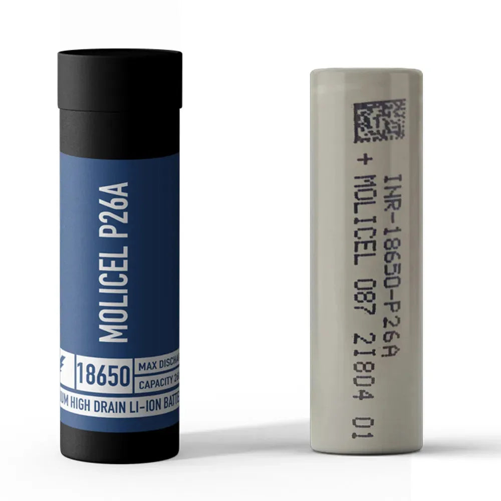Molicel P26A 18650 2600mAh Battery | bearsvapes.co.uk