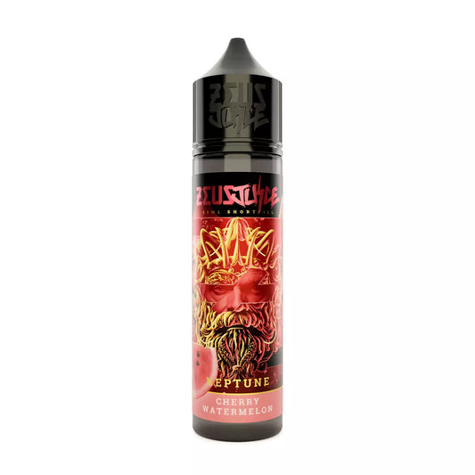 Zeus Juice Neptune 70:30 e-liquid bottle with red and black label on a white background