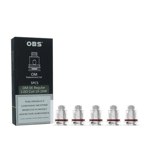 OBS OM Mesh Replacement Coils 5pk | bearsvapes.co.uk