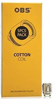 OBS Cotton Coil | 5 Pack - 6 Different Types | bearsvapes.co.uk