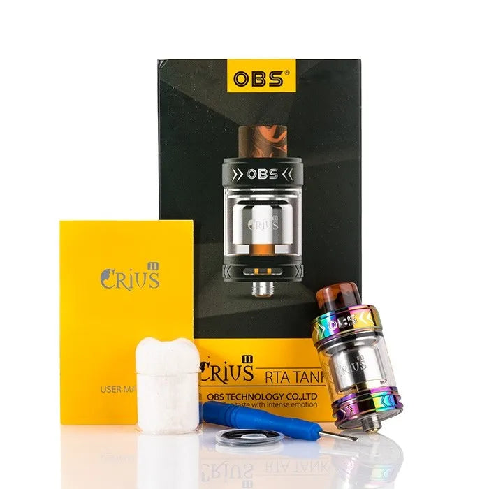 OBS Crius II RTA 25mm Single Coil | bearsvapes.co.uk