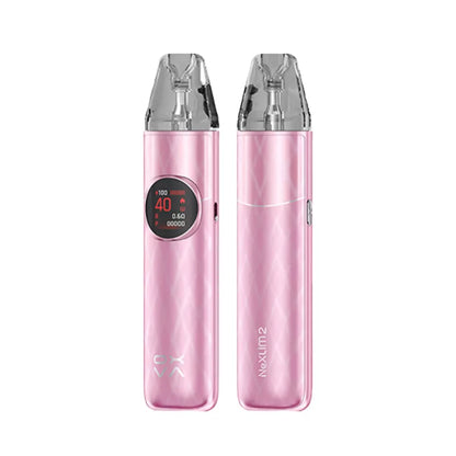 Oxva Nexlim 2 Pod Vape Kits with digital displays on a white background