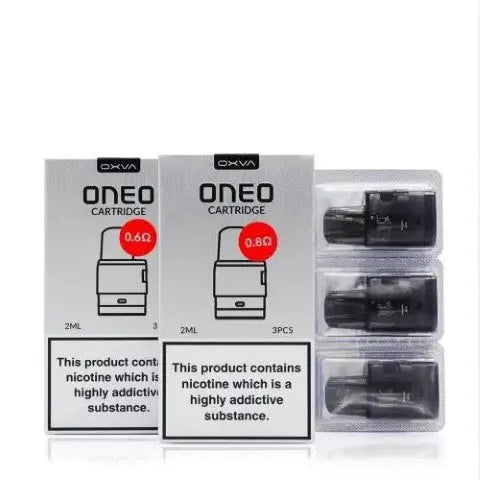 Oxva Oneo Replacement Pods 3 Pack 0.4, 0.6 & 0.8Ohm | bearsvapes.co.uk