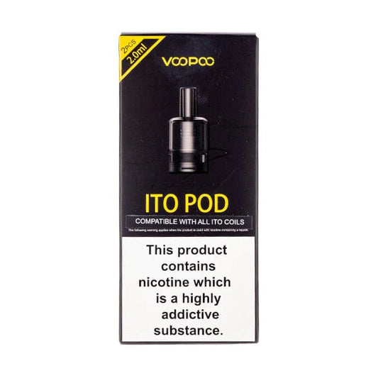 Voopoo Ito Replacement Pods 2ml 2 Pack | bearsvapes.co.uk