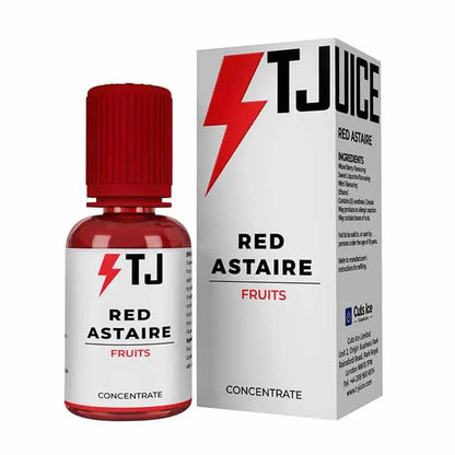 T-Juice Red Astaire Concentrate bottle and packaging on a white background