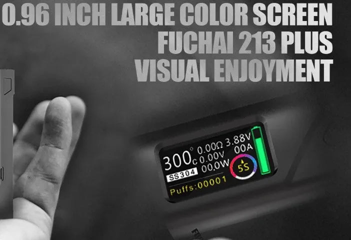 Sigelei Fuchai Mini 213 Box Mod Free 18650 Battery | bearsvapes.co.uk