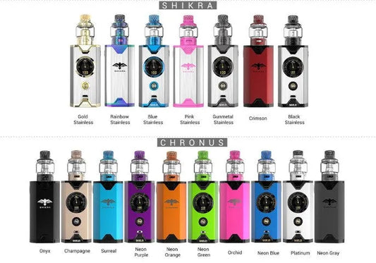 Sigelei Chronus 200W Vape Kit | 2 x Free Batteries | bearsvapes.co.uk