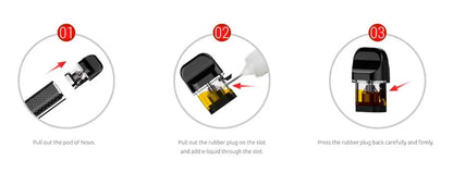 Smok Novo Replacement Pods 3 Pack FROM ONLY £4.95 | bearsvapes.co.uk