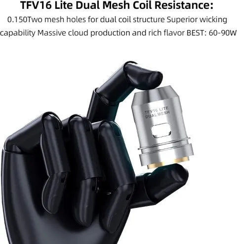 Smok TFV16 Lite Replacement Coils | 3pk ONLY £7.95 | bearsvapes.co.uk