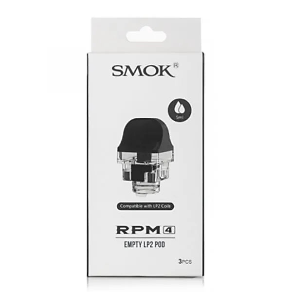 Smok RPM4 Replacement Pods | RPM or LP2 Coils 3pk | bearsvapes.co.uk