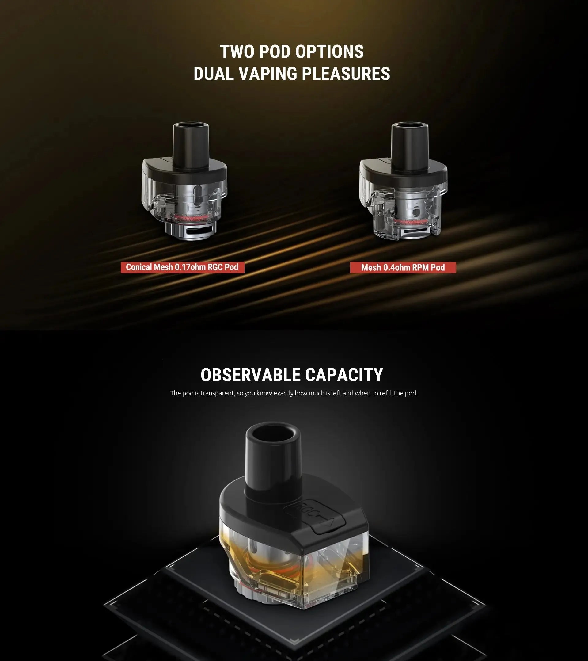 Smok RPM80 Pods - RPM or RGC Coil Compatible | bearsvapes.co.uk - Bear's Vapes Smok RPM80 Pods - RPM or RGC Coil Compatible | bearsvapes.co.uk - Bear's Vapes