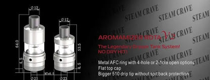 Steam Crave Aromamizer V2 RDTA | NOW ONLY £19.95 | bearsvapes.co.uk