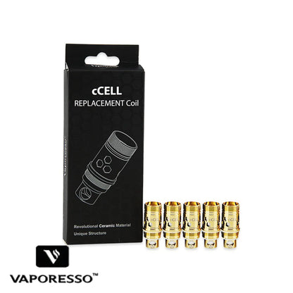 Vaporesso Ccell MTL & Subohm Coils 5pk | bearsvapes.co.uk