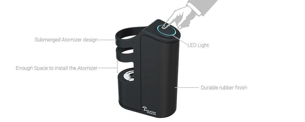 Tesla Stealth Mod | 100W Mod | FREE Shadow Tank | bearsvapes.co.uk