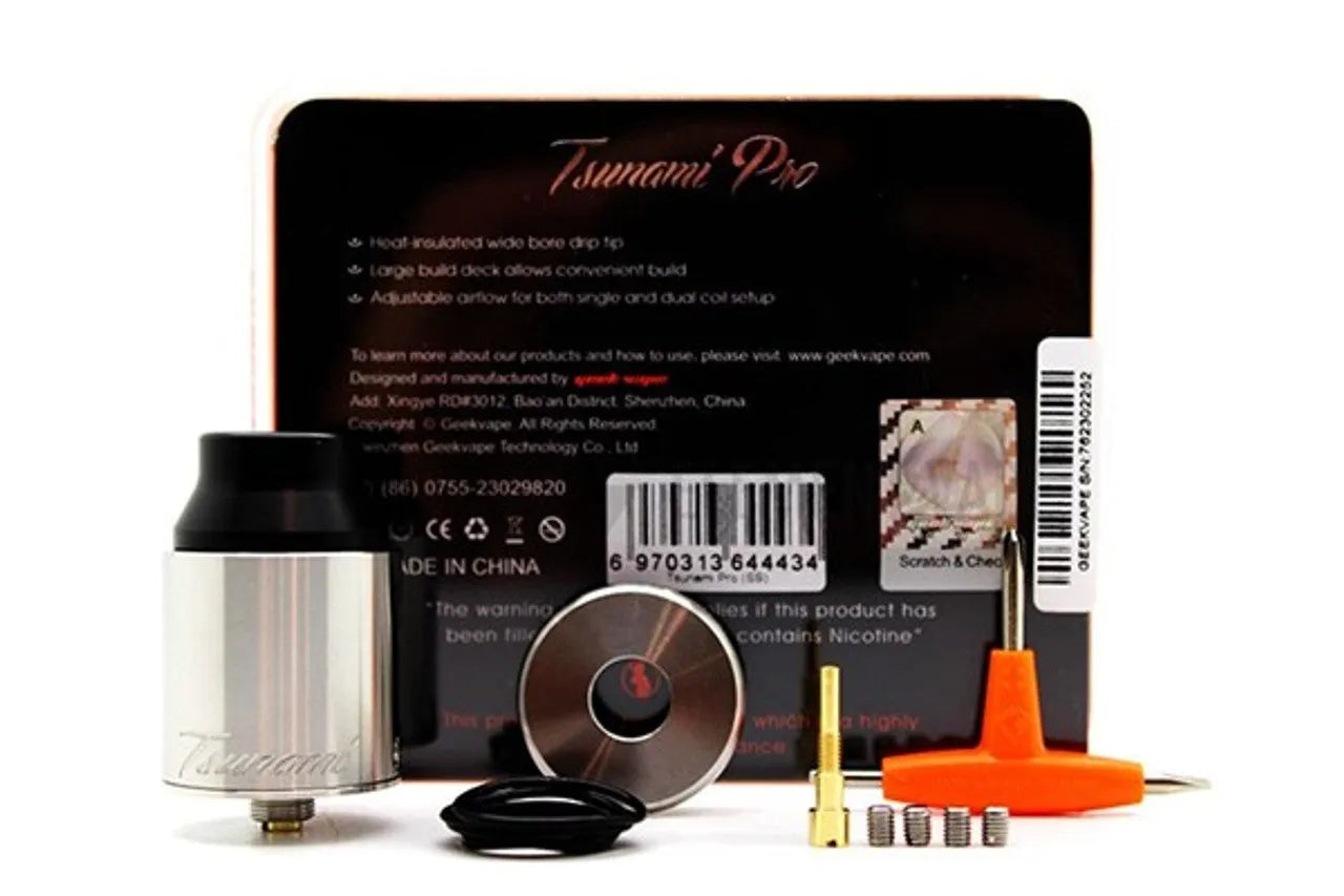 Geekvape Tsunami Pro RDA Rebuildable Dripper | bearsvapes.co.uk