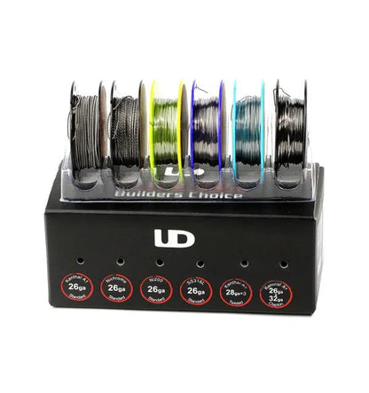 UD Builders Choice Wire Box - 6 Asst Spools 150ft | bearsvapes.co.uk