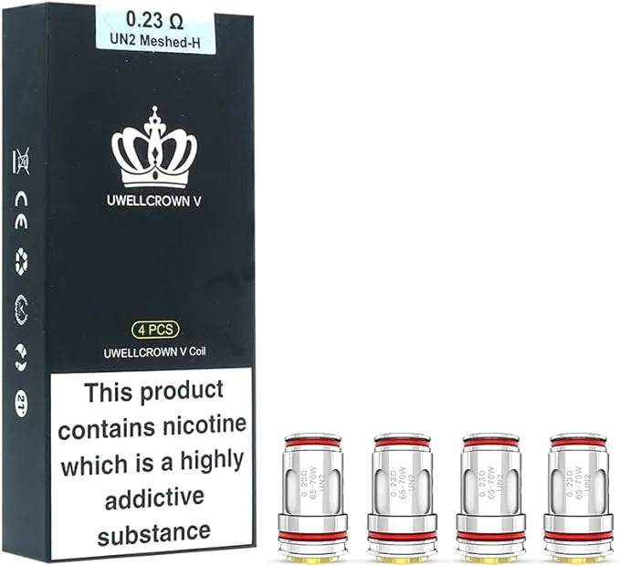 Uwell Crown V Replacement Coils 5pk | bearsvapes.co.uk - Bear's Vapes Uwell Crown V Replacement Coils 5pk | bearsvapes.co.uk - Bear's Vapes
