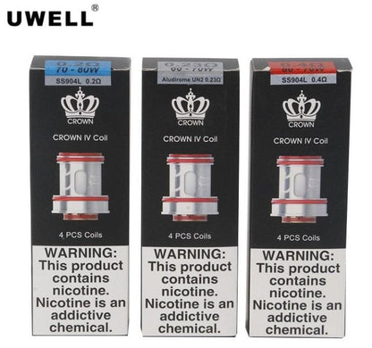 Uwell Crown IV Replacement Coils 5pk | bearsvapes.co.uk - Bear's Vapes Uwell Crown IV Replacement Coils 5pk | bearsvapes.co.uk - Bear's Vapes