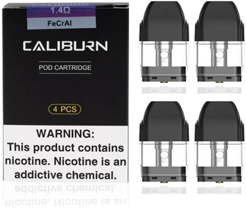 Uwell Caliburn Replacement Pods 4pk | bearsvapes.co.uk - Bear's Vapes Uwell Caliburn Replacement Pods 4pk | bearsvapes.co.uk - Bear's Vapes