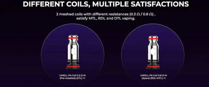 Uwell Crown D Pod Vape Kit DTL & RDTL Pod Kit  | bearsvapes.co.uk