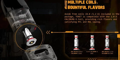 Uwell Caliburn Tenet Pod Vape Kit | NOW ONLY £15.95 | bearsvapes.co.uk