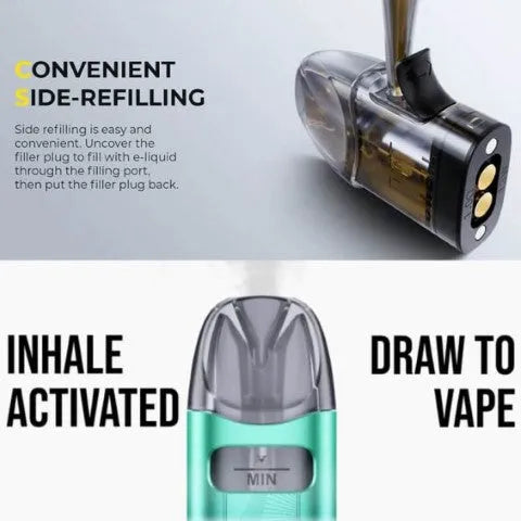 Uwell Caliburn A3S Pod Vape Kit | MTL Starter Kit | bearsvapes.co.uk