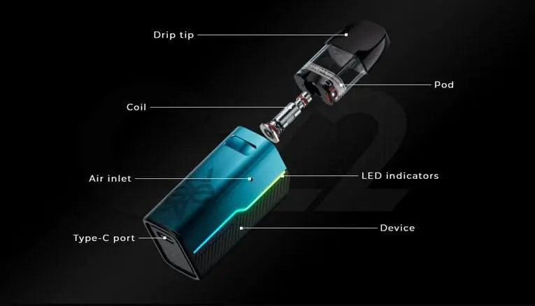 Uwell Caliburn GZ2 Pod Vape Kit | MTL Starter Kit | bearsvapes.co.uk