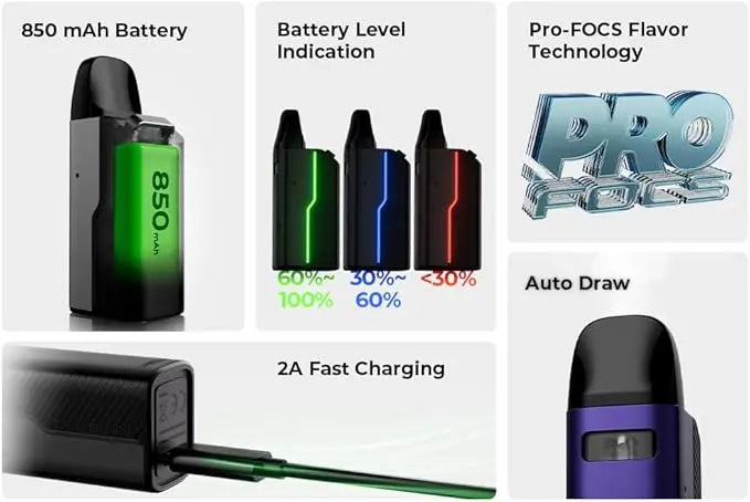 Uwell Caliburn GZ2 Pod Vape Kit | MTL Starter Kit | bearsvapes.co.uk