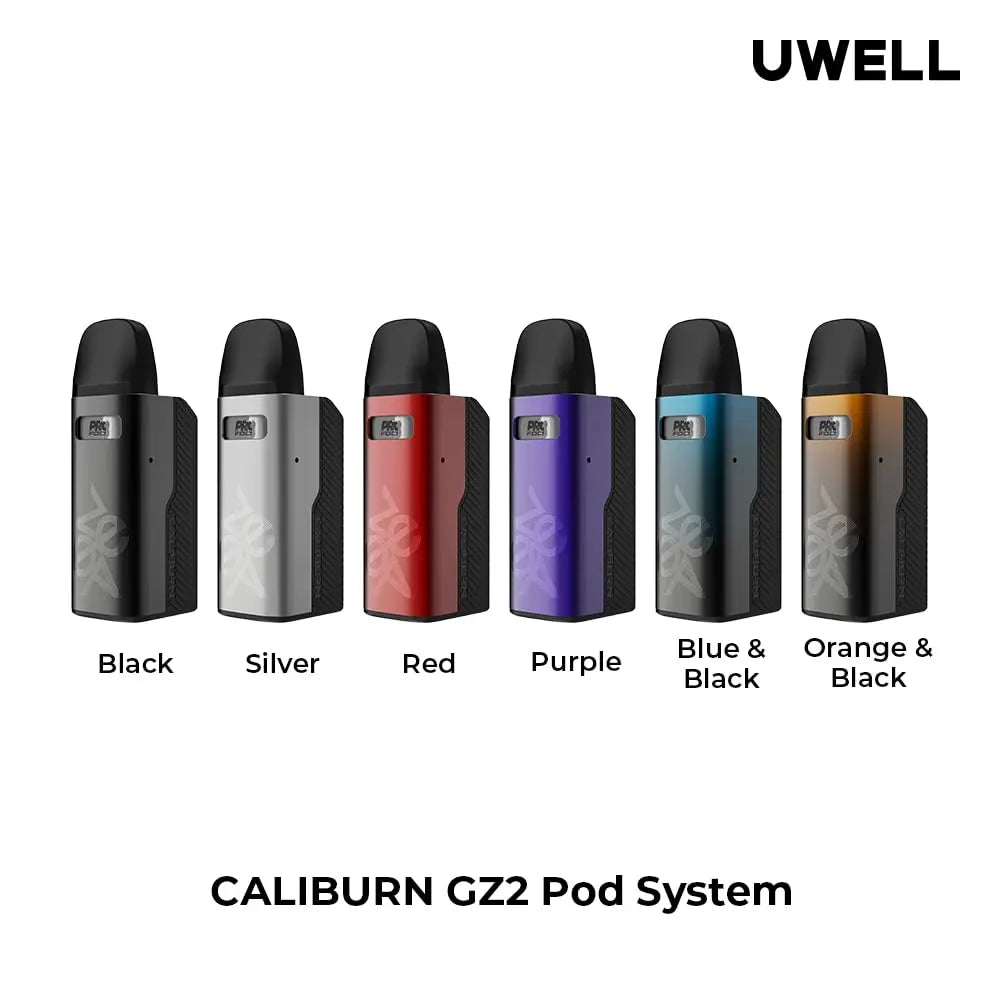 Uwell Caliburn GZ2 Pod Vape Kit | MTL Starter Kit | bearsvapes.co.uk