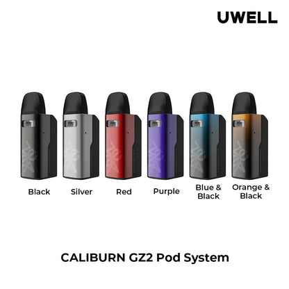 Uwell Caliburn GZ2 Pod Vape Kit | MTL Starter Kit | bearsvapes.co.uk