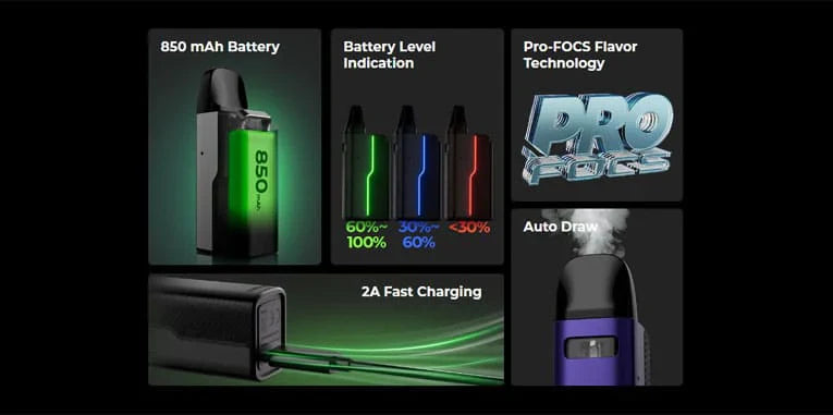 Uwell Caliburn GZ2 Pod Vape Kit | MTL Starter Kit | bearsvapes.co.uk