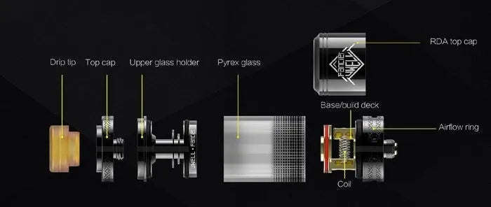 Uwell Fancier RTA RDA | ONLY £12.95 | bearsvapes.co.uk